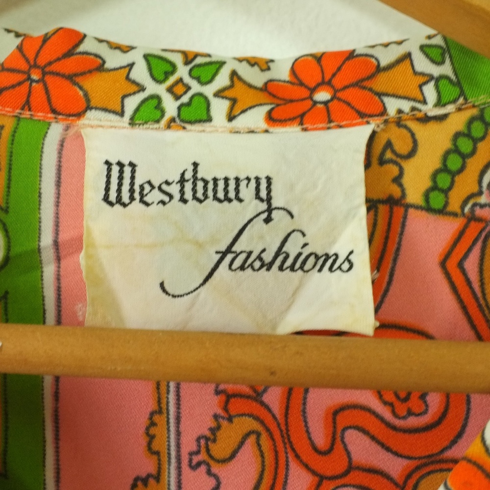 vintage mod 1960s dress | vtg retro 1960s dress - Picture 14 of 16